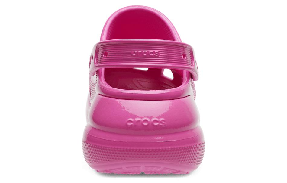 Details for Crocs Crush High Shine Clogs 'Electric Pink' - Merah Jambu Mengkilap 209285-6QQ