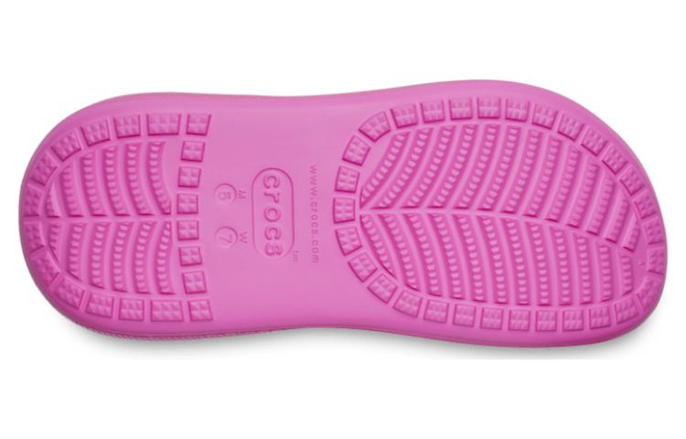 Sizing Crocs Crush High Shine Clogs 'Electric Pink' - Merah Jambu Mengkilap 209285-6QQ