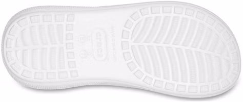 Sizing Crocs卡駱馳 休閒百搭 運動涼鞋 女款 白色