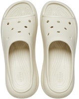 Crocs卡骆驰 泡芙一字 女性運動拖鞋 骨白色 Lookbook Crocs卡骆驰 泡芙一字 女性運動拖鞋 骨白色