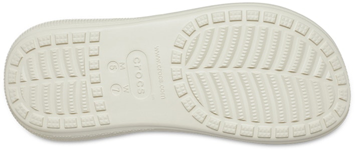 Crocs卡骆驰 泡芙一字 女性運動拖鞋 骨白色 Details for Crocs卡骆驰 泡芙一字 女性運動拖鞋 骨白色