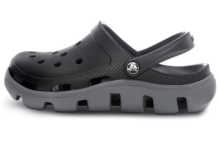 Crocs Duet Beach Sandals Black Gray 'Black Grey' 11991-070