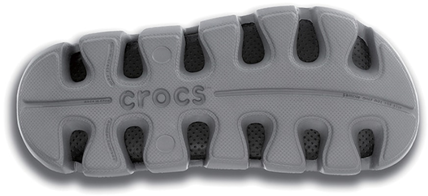 Sandal Pantai Crocs Duet Hitam Abu-Abu 'Black Grey' 11991-070 Shop Sandal Pantai Crocs Duet Hitam Abu-Abu 'Black Grey' 11991-070