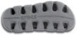 Crocs Duet Sandal Pantai Hitam Kelabu 'Black Grey' 11991-070