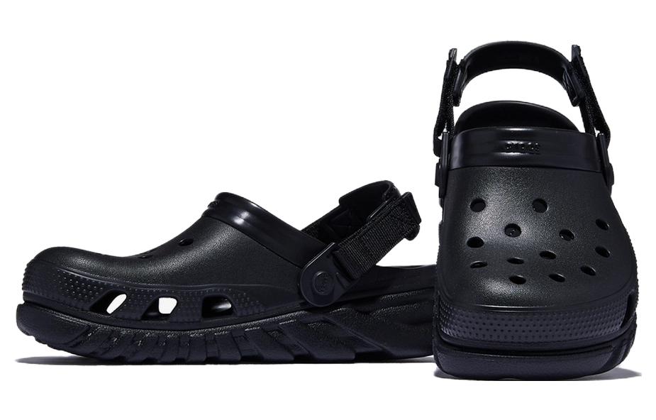 Shop Crocs Duet Max Clog ''Zwart op Zwart'' 208776-001