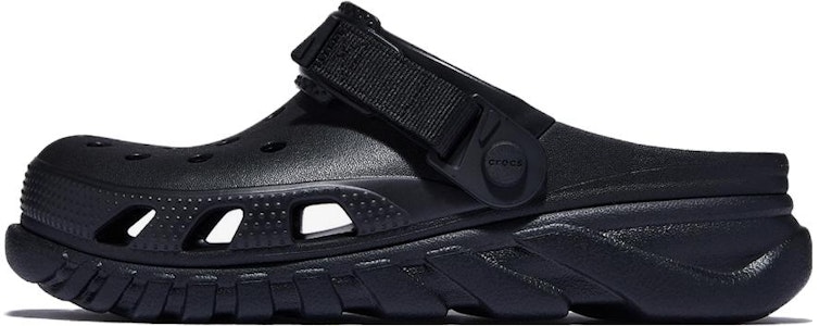Crocs卡駱馳 DUET MAX CLOG 運動風格柔軟舒適 洞洞鞋 男女同款 純黑色 Buy Crocs卡駱馳 DUET MAX CLOG 運動風格柔軟舒適 洞洞鞋 男女同款 純黑色
