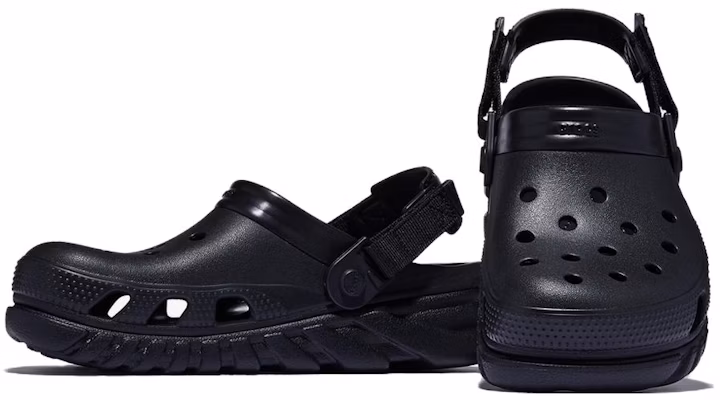Crocs Duet Max Clog 'All Black' 208776-001 Lookbook Crocs Duet Max Clog 'All Black' 208776-001
