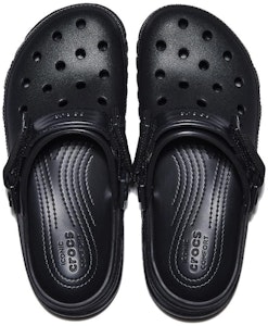 Crocs卡駱馳 DUET MAX CLOG 運動風格柔軟舒適 洞洞鞋 男女同款 純黑色 Purchase Crocs卡駱馳 DUET MAX CLOG 運動風格柔軟舒適 洞洞鞋 男女同款 純黑色