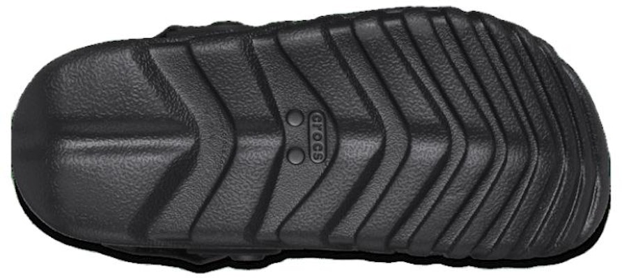 Crocs Duet Max Clog 'All Black' 208776-001 Details for Crocs Duet Max Clog 'All Black' 208776-001