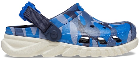卡駱馳 Crocs Duet Max 渦輪迷彩 深藍洞洞鞋 男女同款 Order 卡駱馳 Crocs Duet Max 渦輪迷彩 深藍洞洞鞋 男女同款