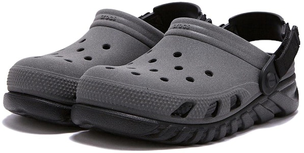 Crocs Duet Max 反光拖鞋 '灰黑色' 209193-0WN Lookbook Crocs Duet Max 反光拖鞋 '灰黑色' 209193-0WN