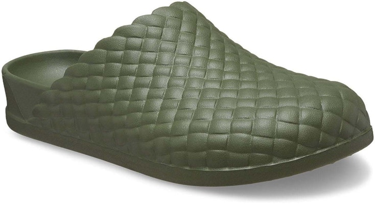 Crocs Dylan Woven Clog 'Verde Militar' 209946-309 Lookbook Crocs Dylan Woven Clog 'Verde Militar' 209946-309