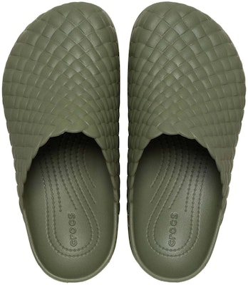 Crocs Dylan Woven Clog 'Verde Militar' 209946-309 Purchase Crocs Dylan Woven Clog 'Verde Militar' 209946-309