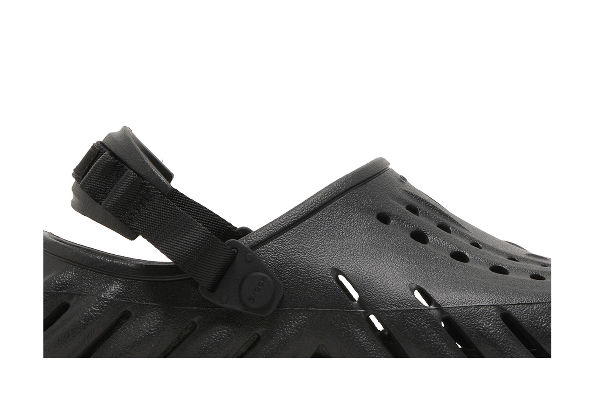 Lookbook Crocs卡駱馳 波波洞洞 運動涼鞋 男女同款 黑色