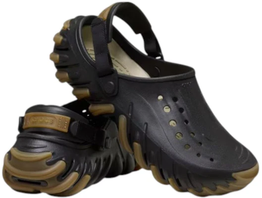 Crocs Echo Klomp ''Zwart Gum'' 211675-001 Shop Crocs Echo Klomp ''Zwart Gum'' 211675-001