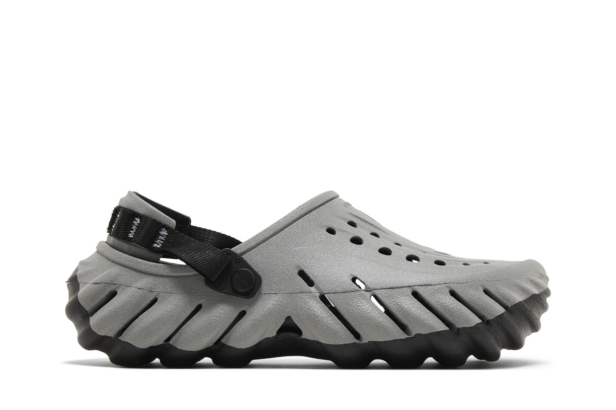 Crocs Echo Clog 'Black Reflective' 208795-0WN