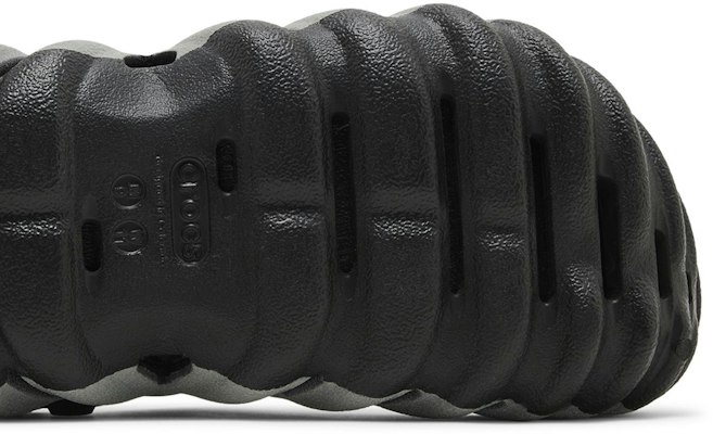 Crocs Echo Clog 'Hitam Reflektif' 208795-0WN Details for Crocs Echo Clog 'Hitam Reflektif' 208795-0WN