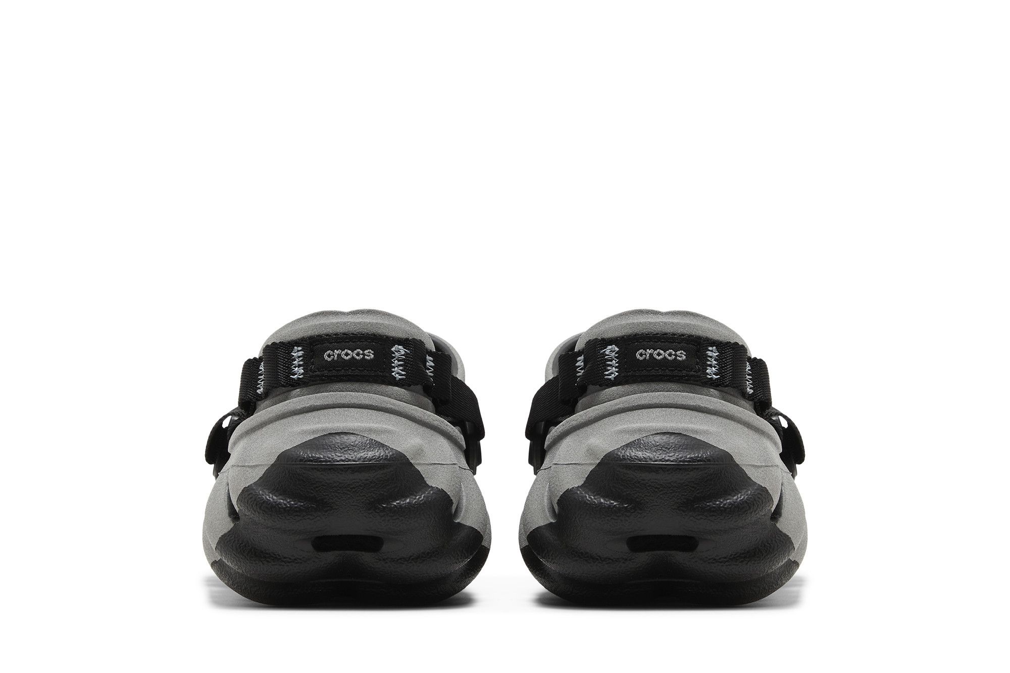 Sizing Crocs Echo Clog 'Hitam Reflektif' 208795-0WN