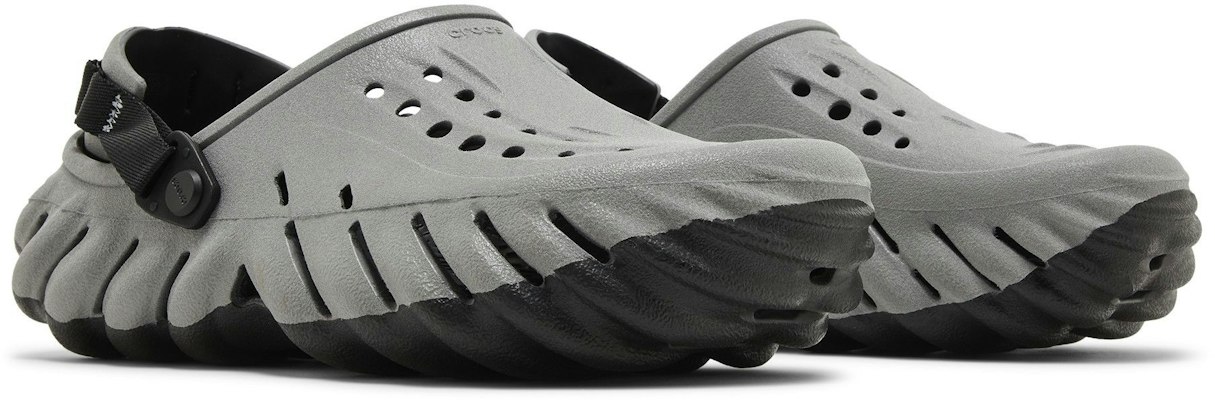 Crocs Echo Clog 'Hitam Reflektif' 208795-0WN 1