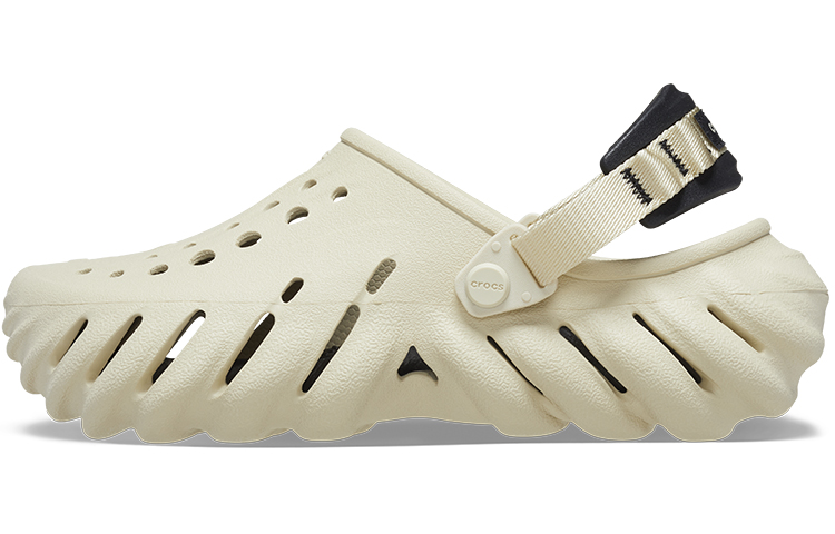 Crocs Echo Clog 'Bone Black' 207937-2YJ