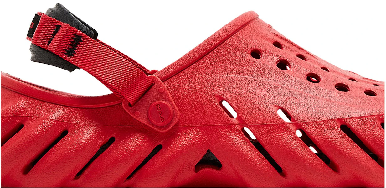 Crocs Echo Clog ''Rosso Accademia'' 207937-6WC Lookbook Crocs Echo Clog ''Rosso Accademia'' 207937-6WC