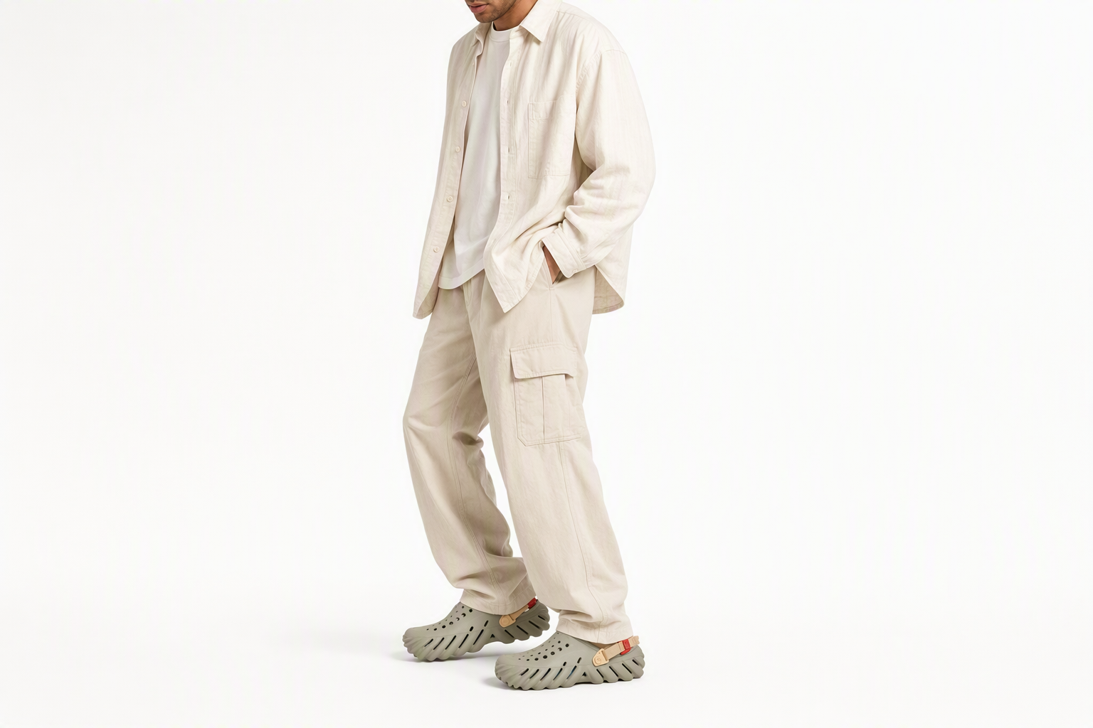 Order Crocs Echo 拖鞋 深棕色 207937-0IP