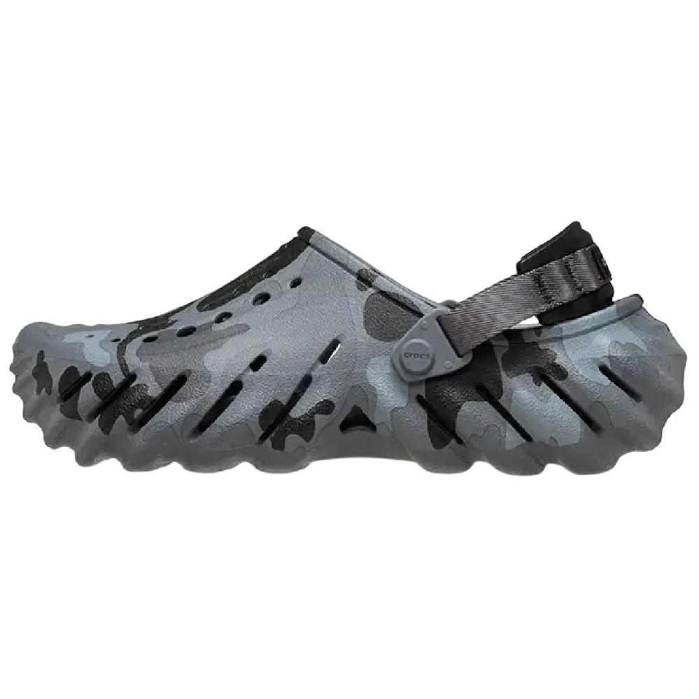 Crocs Echo Clog Grey Fashion Comfortable Duck Hunting Style. 211981-082