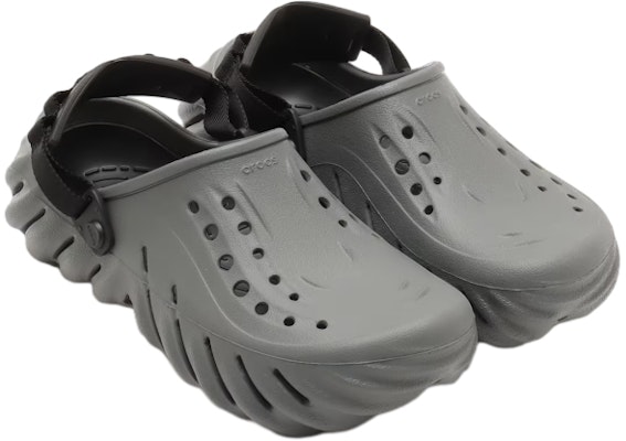 Crocs Echo Clogs 'Grey' 207937-0DA Lookbook Crocs Echo Clogs 'Grey' 207937-0DA