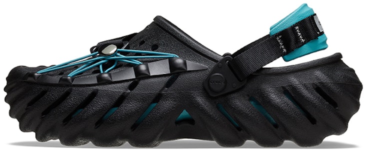 Crocs Echo Tali Reflektif Clog 'Hitam Teal' 210004-001 Buy Crocs Echo Tali Reflektif Clog 'Hitam Teal' 210004-001