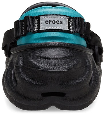 Crocs Echo Reflective Laces Clog 'Black Teal' 210004-001 Purchase Crocs Echo Reflective Laces Clog 'Black Teal' 210004-001