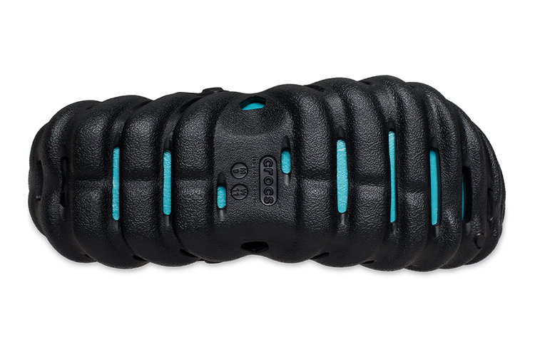 Details for 크록스 에코 리플렉티브 레이스 클로그 '블랙 틸' 210004-001