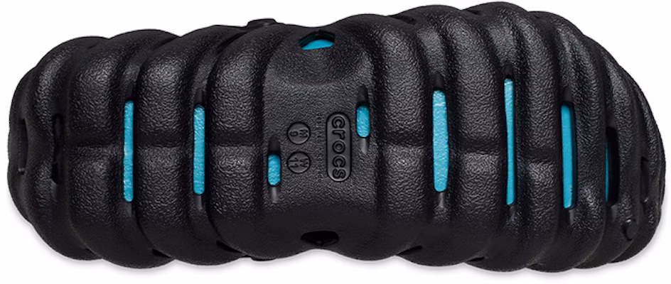 Crocs Echo Reflective Laces Clog 'Black Teal' 210004-001 Details for Crocs Echo Reflective Laces Clog 'Black Teal' 210004-001