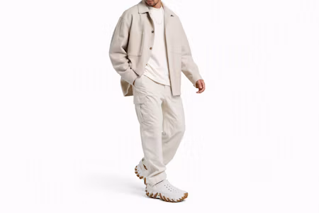 Order Crocs Echo RO 洞洞鞋 ''乳白色-浅褐色'' 211675-0WV