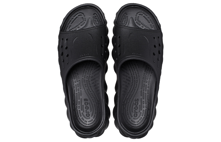 Purchase Crocs卡駱馳 波波一字 運動拖鞋 男女同款 黑色