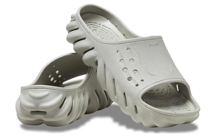 Details for Crocs Echo Slide ''Elephant'' Herren/Damen Sandalen 208170-1LM