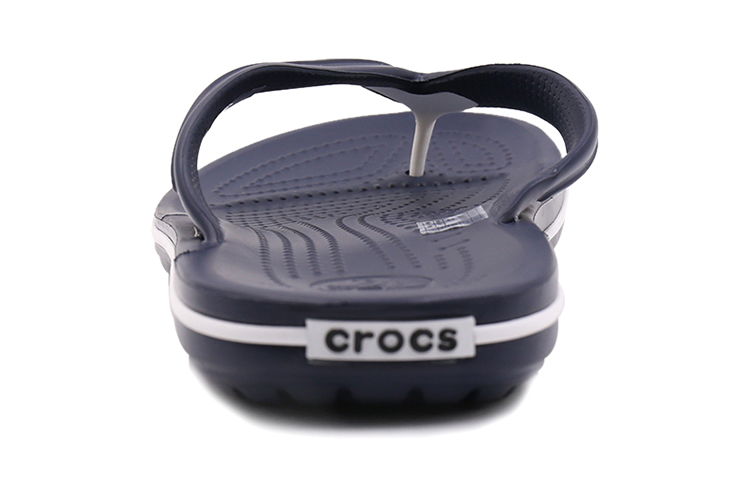 Shop Sandal Jepit Crocs Biru Tua Unisex 11033-410