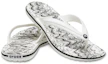 Shop Crocs Flip Flop 'White Black Wave Pattern' 206475-103