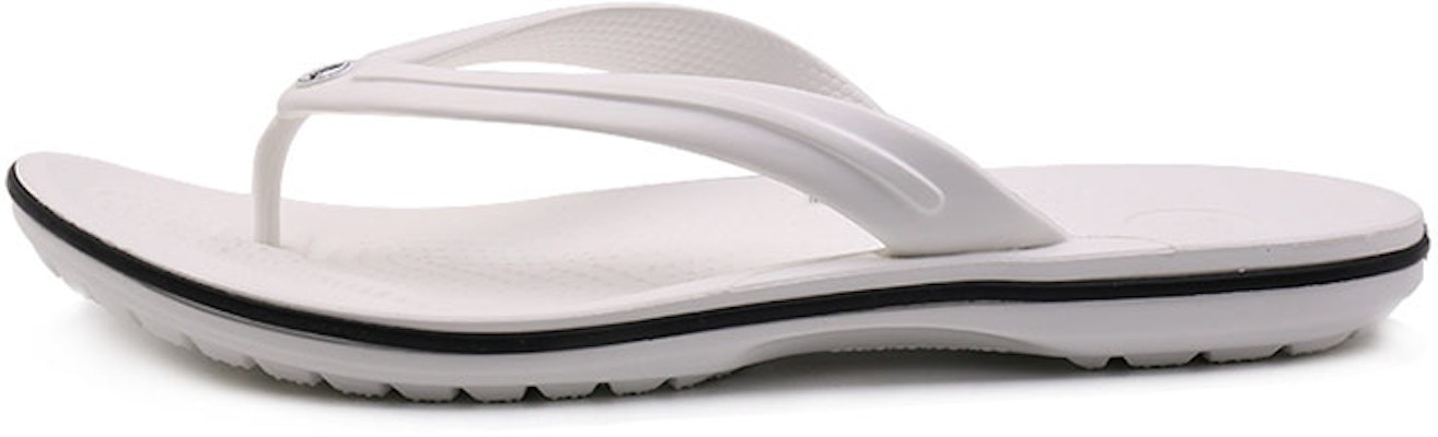 Crocs Flip-Flops Slippers White Unisex 11033-100 Buy Crocs Flip-Flops Slippers White Unisex 11033-100