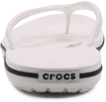 Crocs Flip-Flops Slippers White Unisex 11033-100 Shop Crocs Flip-Flops Slippers White Unisex 11033-100