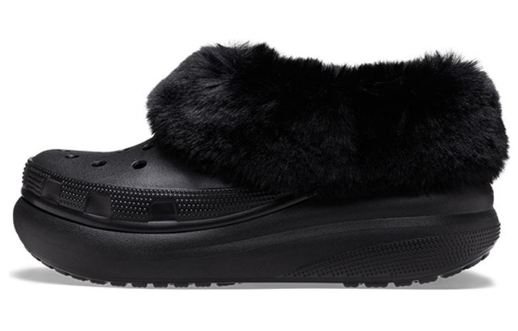 Crocs Furever Crush Shoe Clogs 'Black' 208446-001