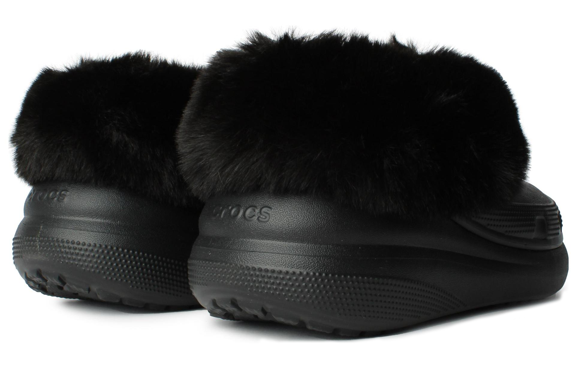 Shop Crocs Furever Crush Clogs ''Schwarz'' 208446-001