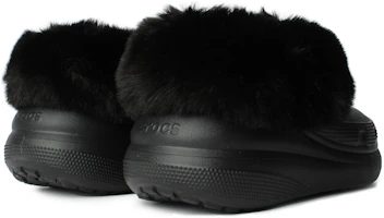 Shop Crocs Furever Crush Shoe Clogs 'Black' 208446-001