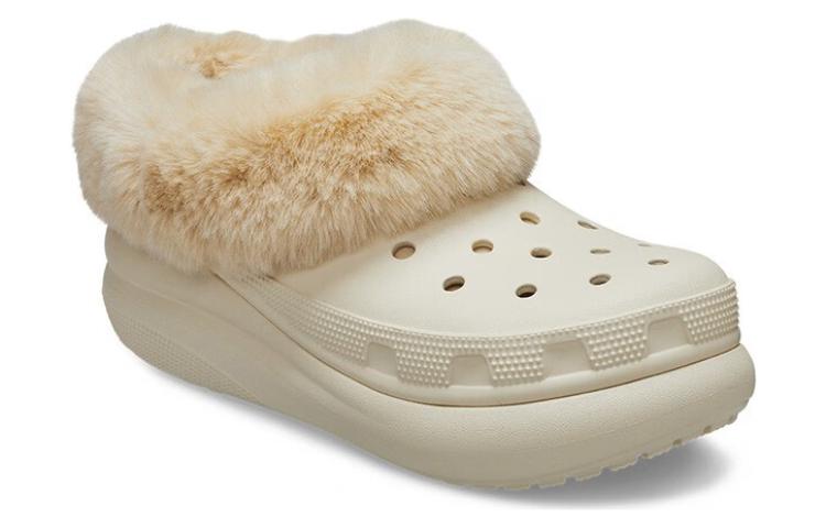 Lookbook Zuecos Crocs Furever Crush 'Bone'. 208446-2Y2