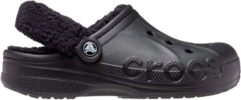 Crocs 黑色绒毛内衬洞洞鞋 206633-060 Buy Crocs 黑色绒毛内衬洞洞鞋 206633-060