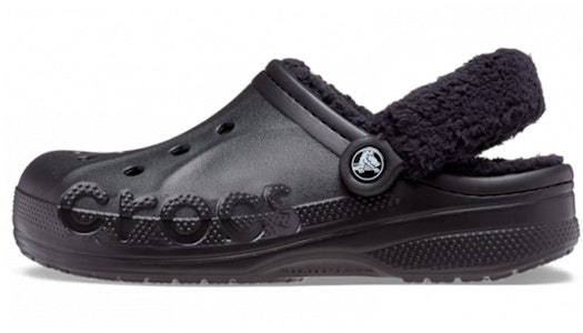クロックス ファジーラインドクロッグ (ブラック) 206633-060 Buy クロックス ファジーラインドクロッグ (ブラック) 206633-060