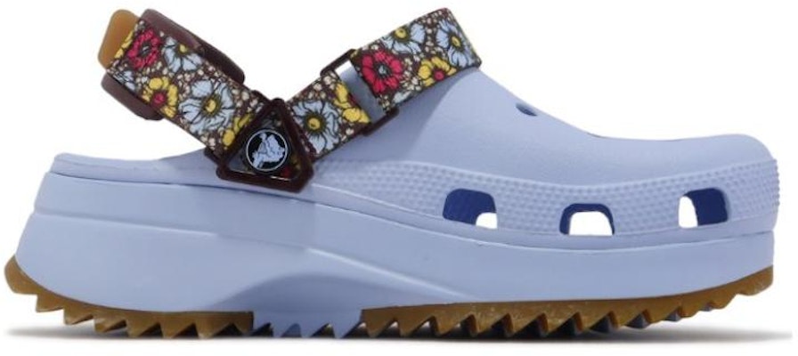 Crocs Hiker Retro Floral Clog 'Blue' 208956-4NT Order Crocs Hiker Retro Floral Clog 'Blue' 208956-4NT