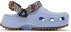 Order Crocs Hiker Retro Clog Corak Bunga 'Biru' 208956-4NT