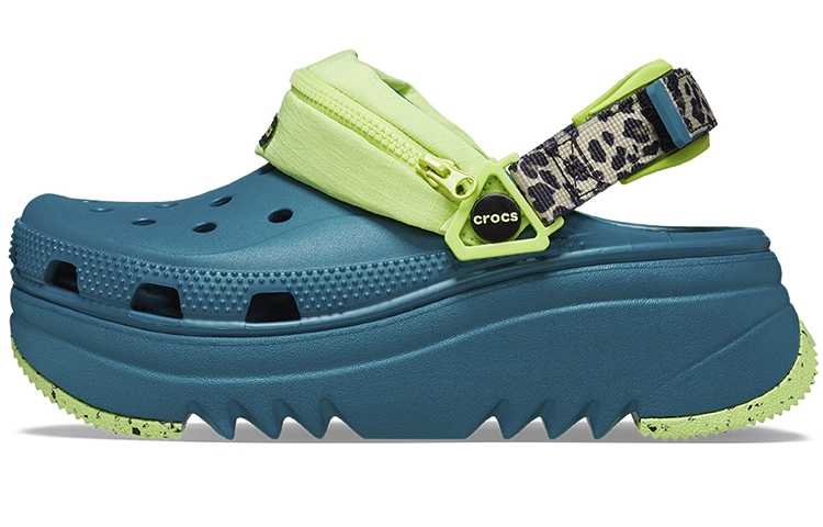 Lookbook Crocs Hiker Xscape Sabot Imprimé Animal ''Vert Sarcelle'' 208605-9DB