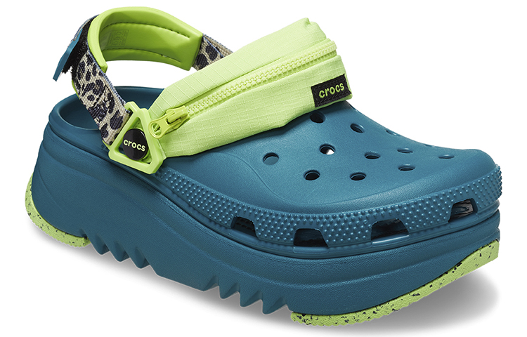 Purchase Crocs Hiker Xscape Sabot Imprimé Animal ''Vert Sarcelle'' 208605-9DB