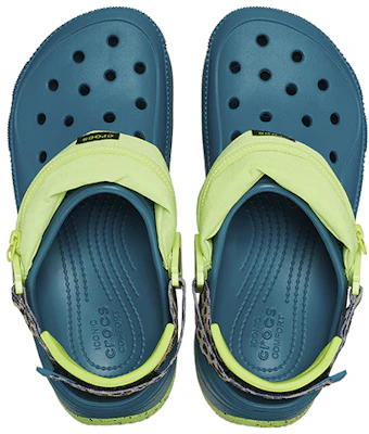 Crocs Hiker Xscape Sabot Imprimé Animal ''Vert Sarcelle'' 208605-9DB Details for Crocs Hiker Xscape Sabot Imprimé Animal ''Vert Sarcelle'' 208605-9DB